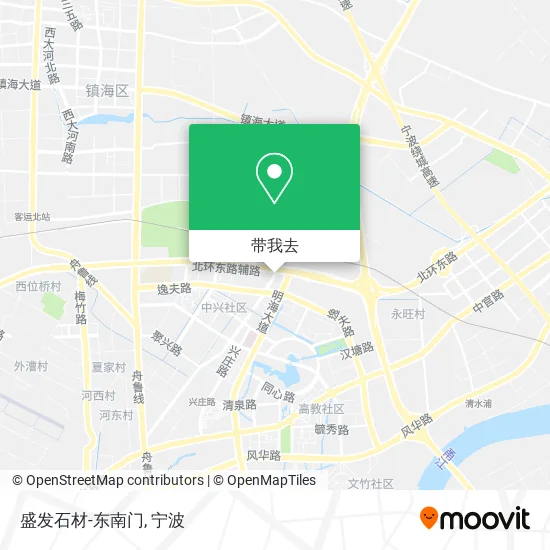 盛发石材-东南门地图
