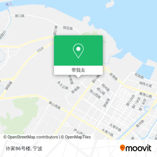 许家86号楼地图