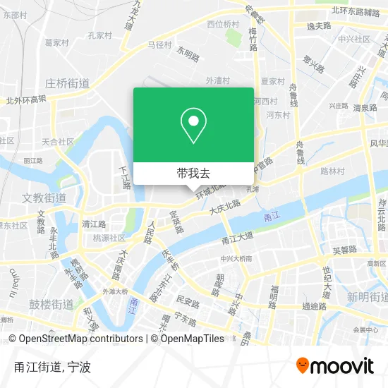 甬江街道地图