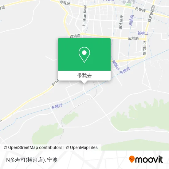 N多寿司(横河店)地图