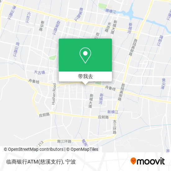临商银行ATM(慈溪支行)地图