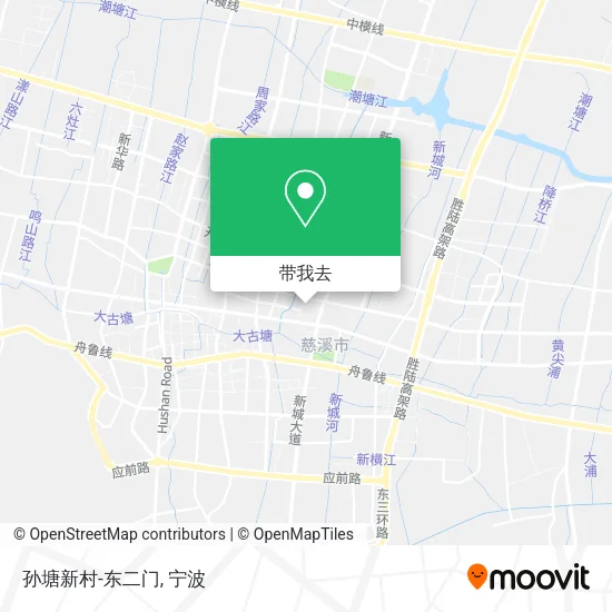孙塘新村-东二门地图
