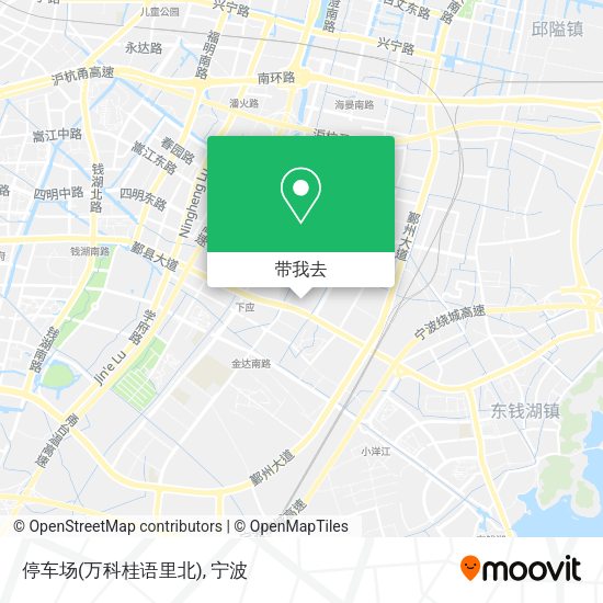 停车场(万科桂语里北)地图