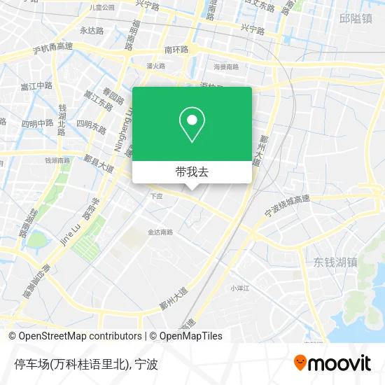 停车场(万科桂语里北)地图