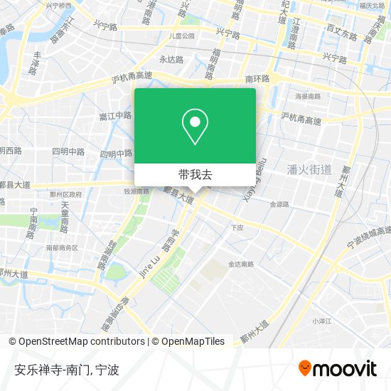 安乐禅寺-南门地图