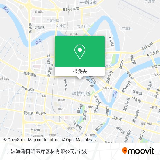 宁波海曙日昕医疗器材有限公司地图