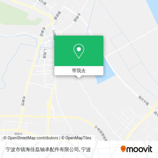 宁波市镇海佳磊轴承配件有限公司地图