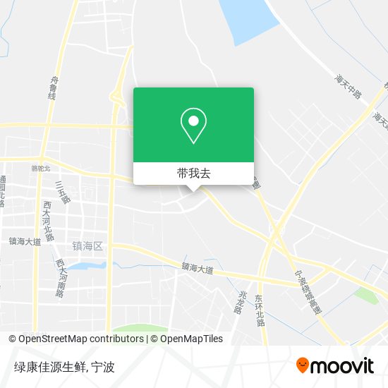 绿康佳源生鲜地图