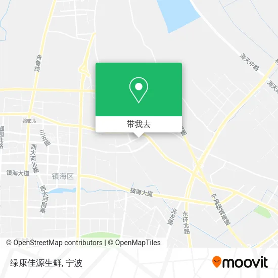 绿康佳源生鲜地图