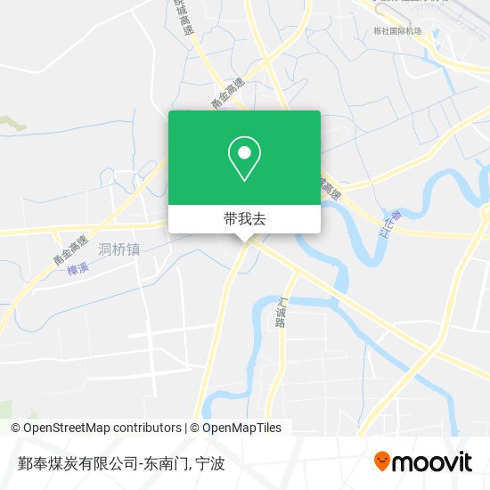 鄞奉煤炭有限公司-东南门地图