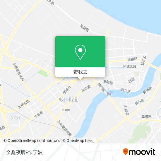 全鑫夜牌档地图