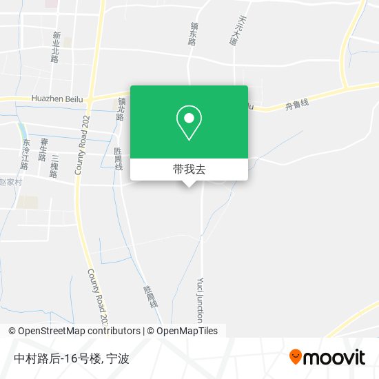中村路后-16号楼地图