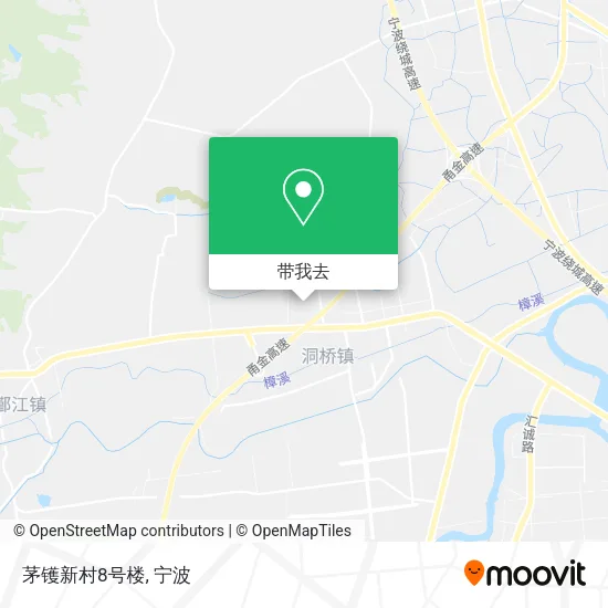 茅镬新村8号楼地图