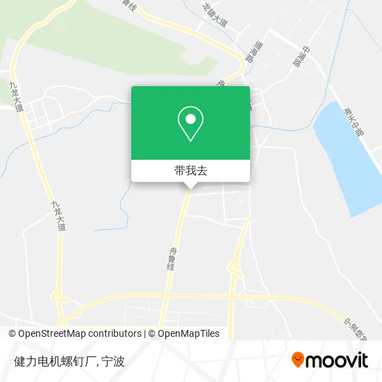 健力电机螺钉厂地图