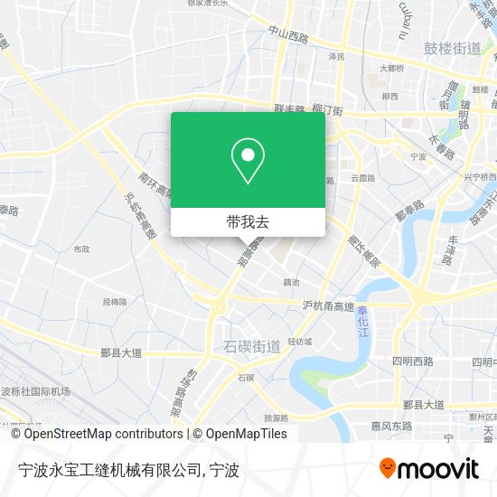 宁波永宝工缝机械有限公司地图