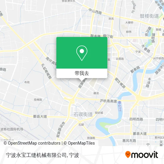 宁波永宝工缝机械有限公司地图