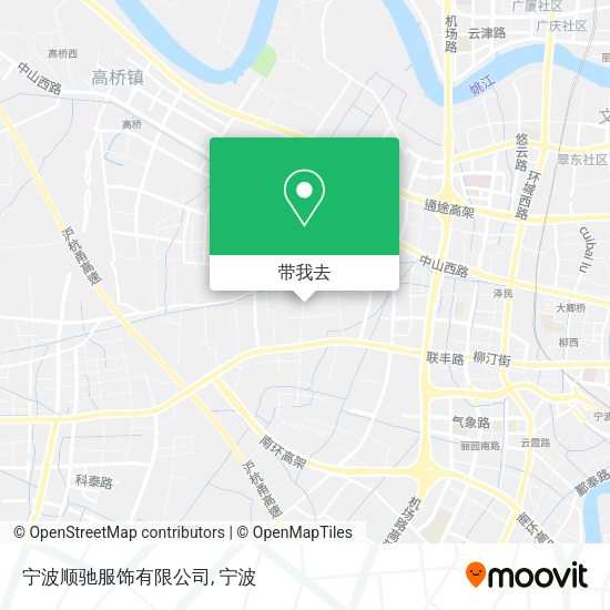 宁波顺驰服饰有限公司地图