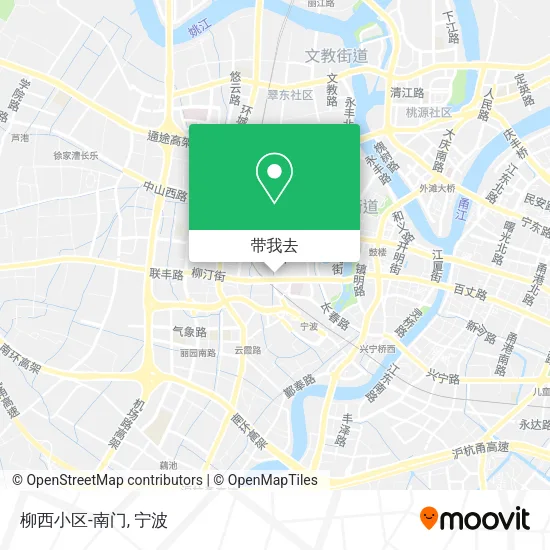 柳西小区-南门地图