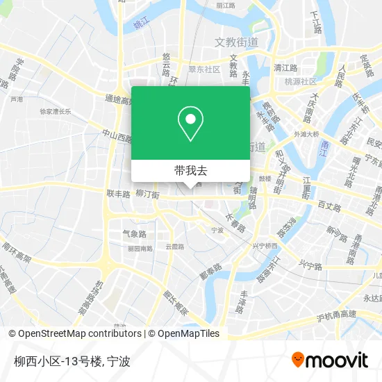 柳西小区-13号楼地图