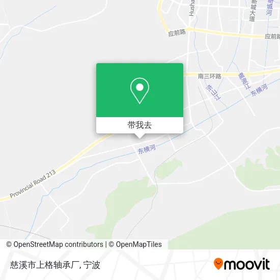 慈溪市上格轴承厂地图