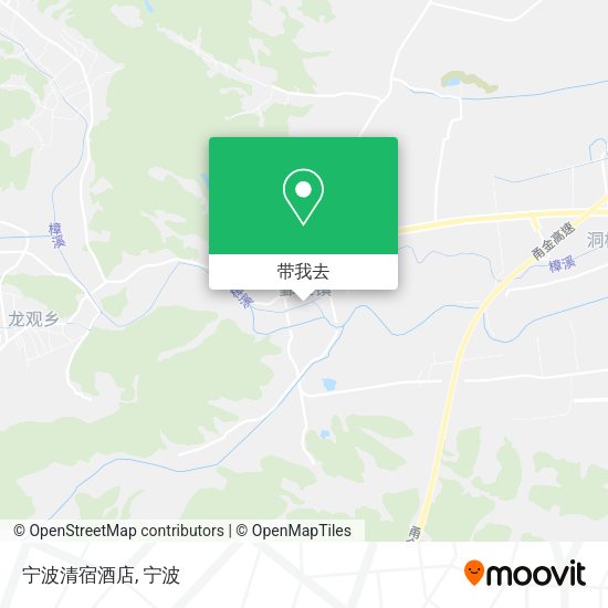 宁波清宿酒店地图