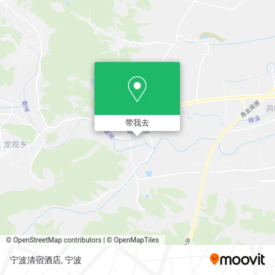 宁波清宿酒店地图