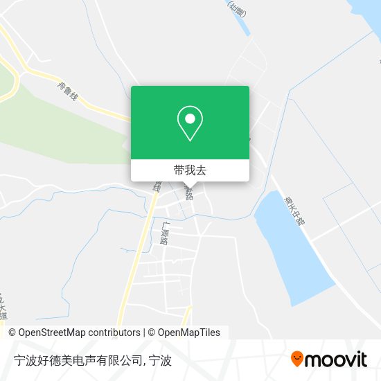 宁波好德美电声有限公司地图