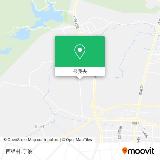 西经村地图