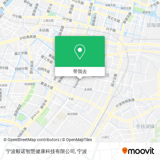 宁波毅诺智慧健康科技有限公司地图