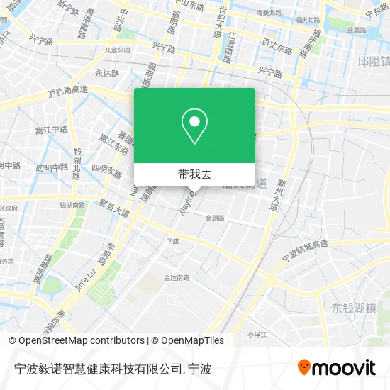 宁波毅诺智慧健康科技有限公司地图