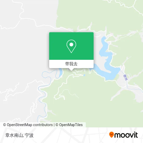 章水南山地图
