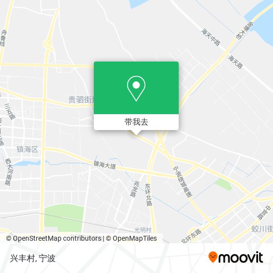 兴丰村地图