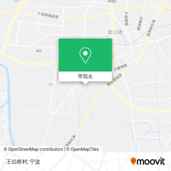 王伯桥村地图