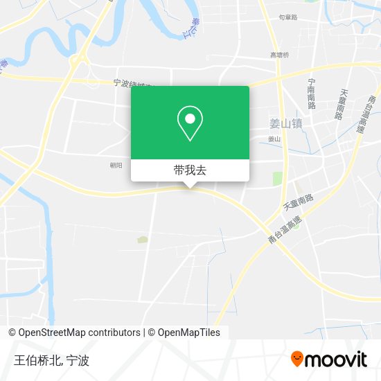 王伯桥北地图