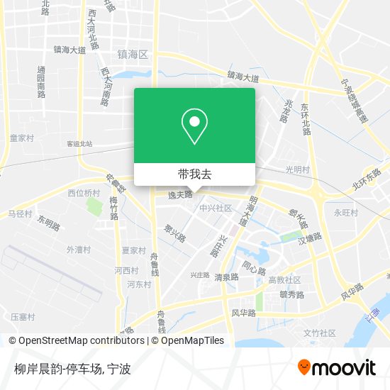 柳岸晨韵-停车场地图