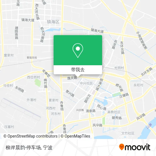 柳岸晨韵-停车场地图
