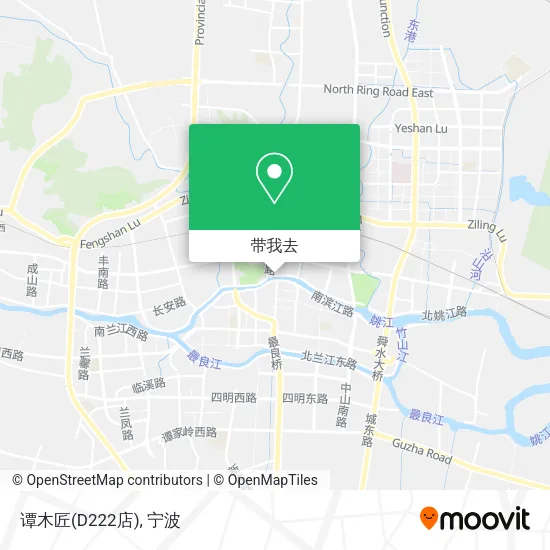 谭木匠(D222店)地图