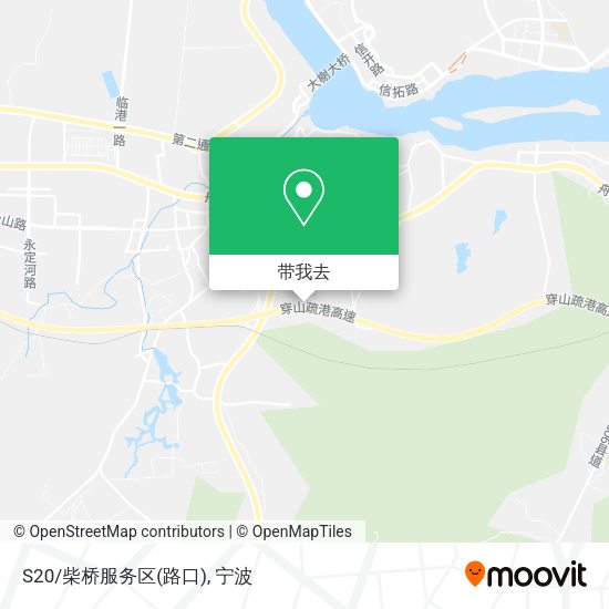 S20/柴桥服务区(路口)地图