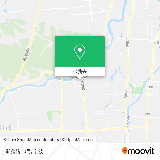 新蒲路10号地图