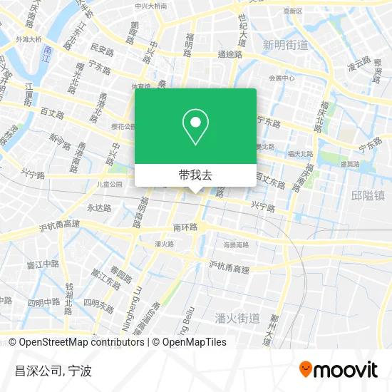 昌深公司地图
