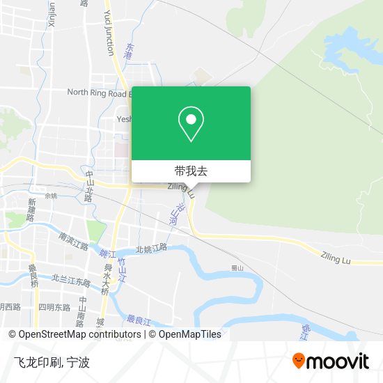 飞龙印刷地图