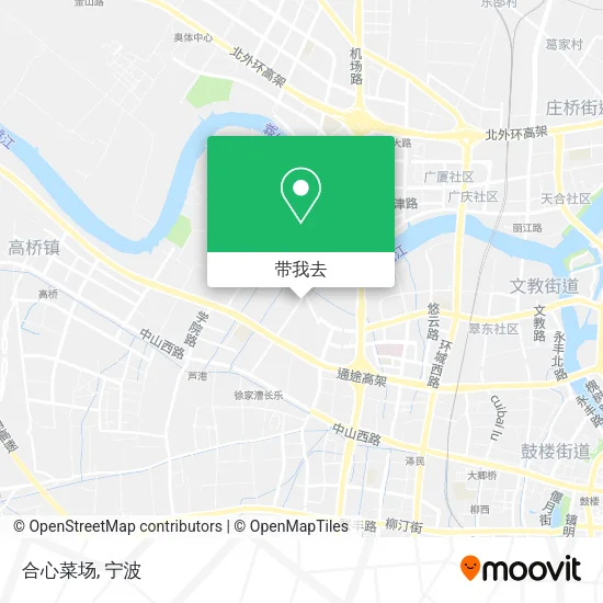 合心菜场地图