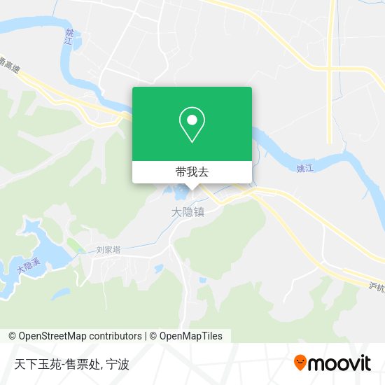 天下玉苑-售票处地图