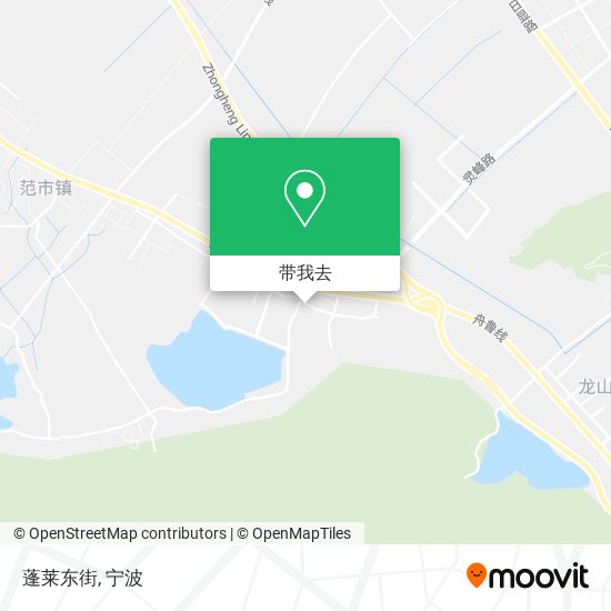 蓬莱东街地图