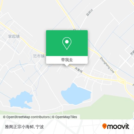 雅阁正宗小海鲜地图