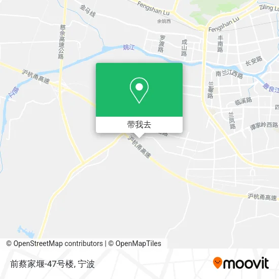 前蔡家堰-47号楼地图
