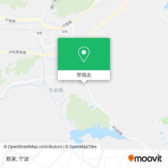 蔡家地图