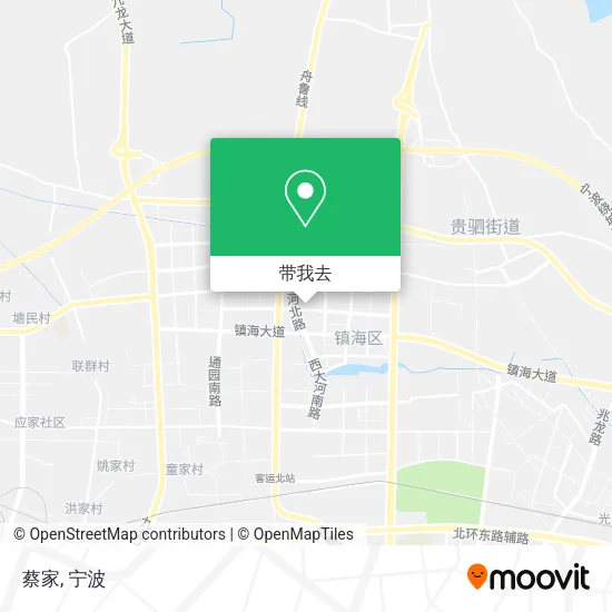 蔡家地图