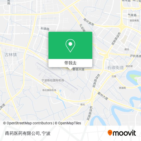 甬药医药有限公司地图