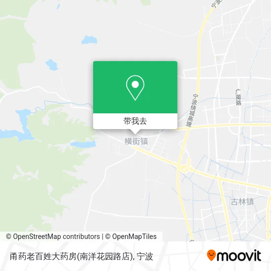 甬药老百姓大药房(南洋花园路店)地图